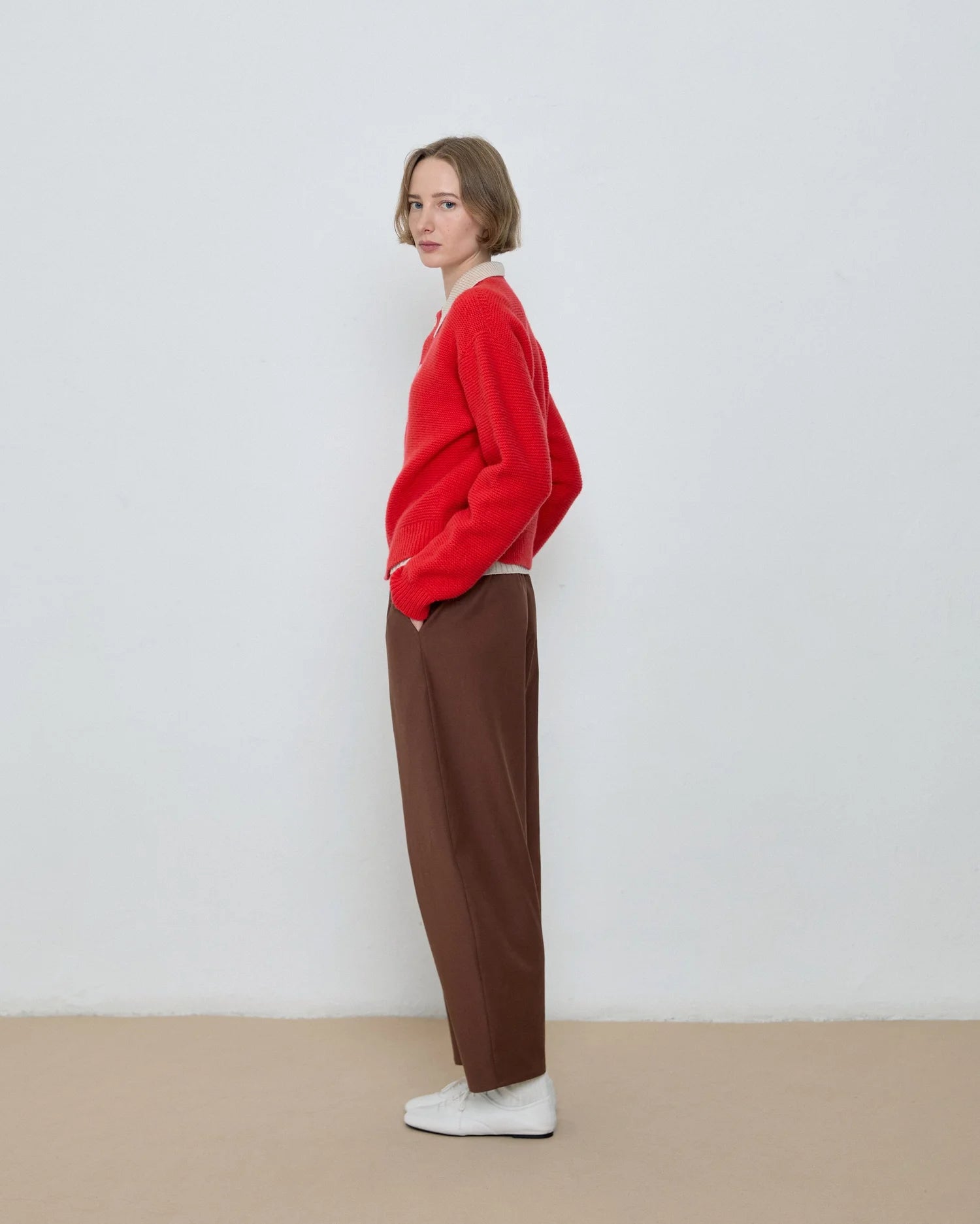 Mila Scarlet Cardigan