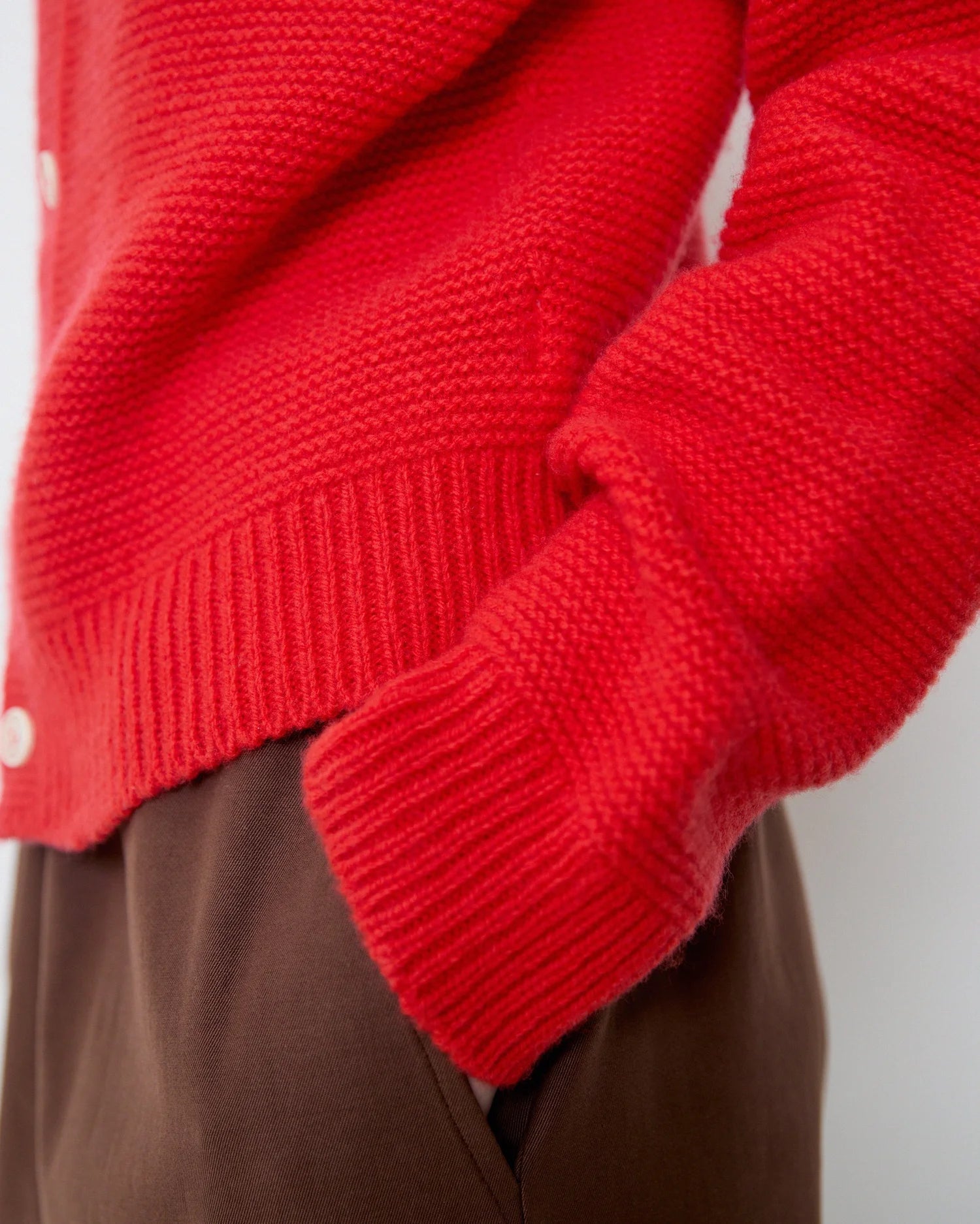 Mila Scarlet Cardigan