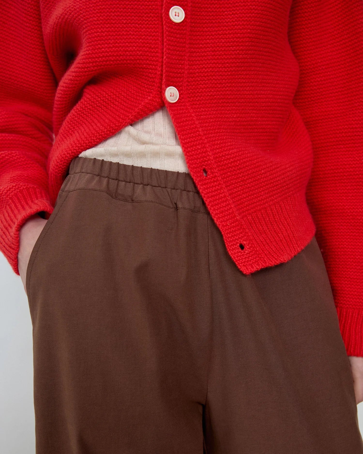Mila Scarlet Cardigan