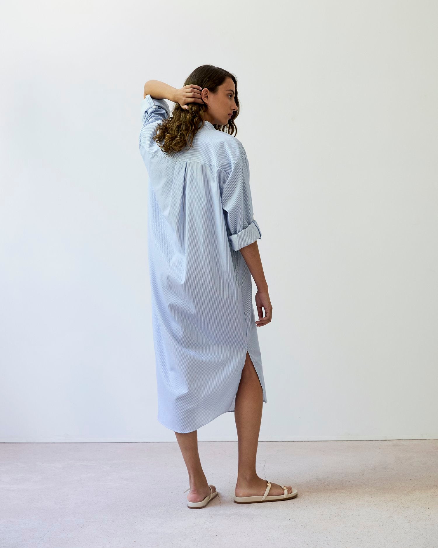 Frita Pinstripe Dress
