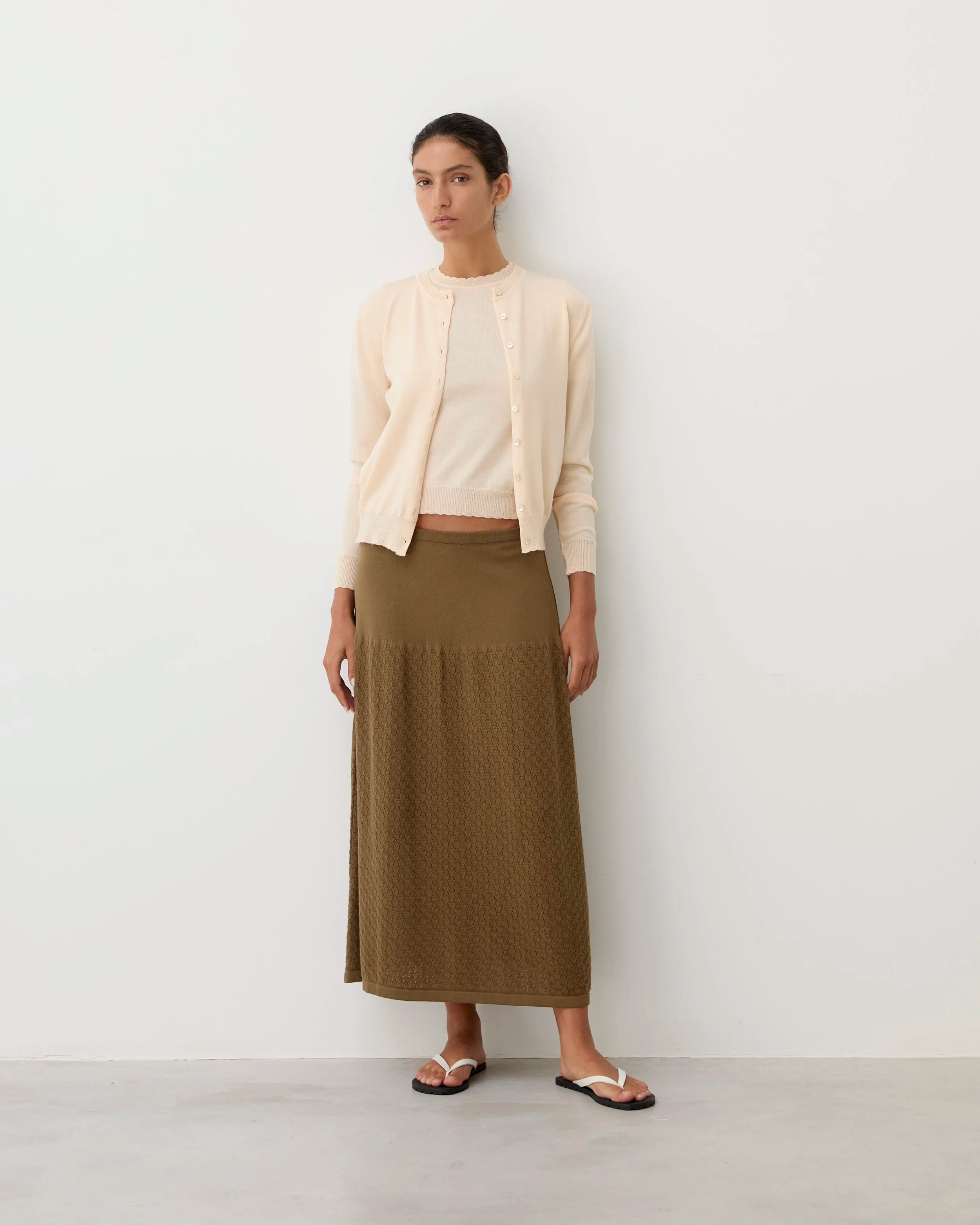 Ada Peach Cardigan