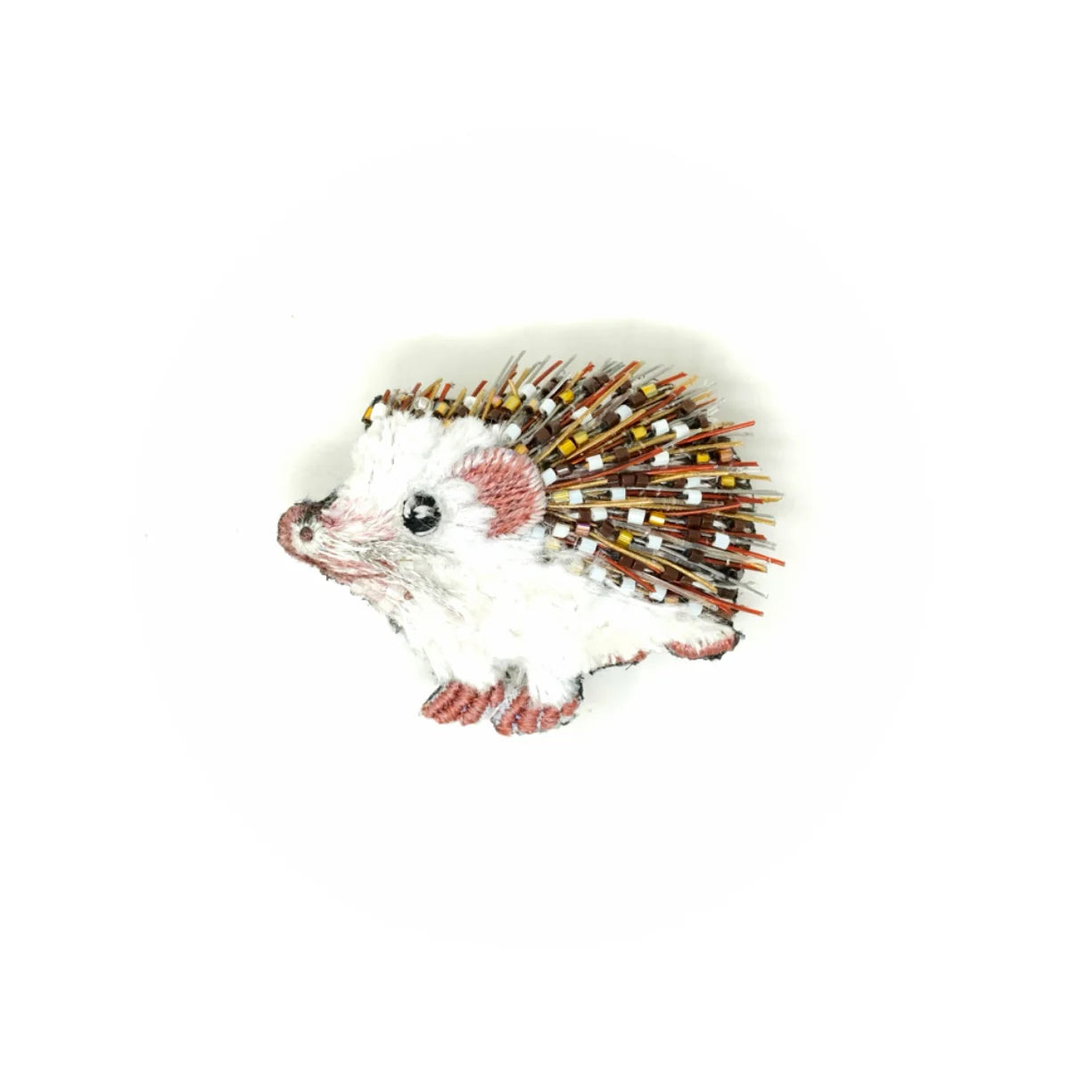 Four Toed Hedgehog Brooch Pin