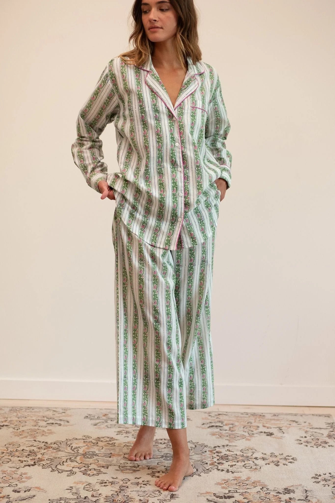 Iris Top | Sweet Pea Stripe