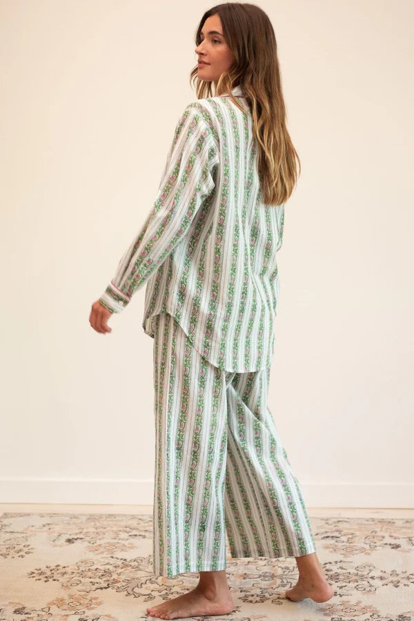 Francine Pant | Sweet Pea Stripe