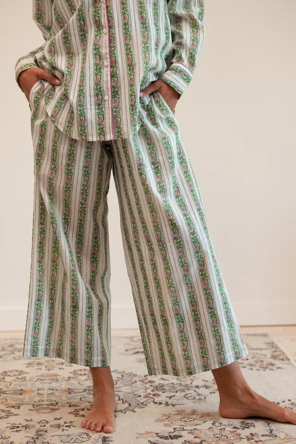 Francine Pant | Sweet Pea Stripe