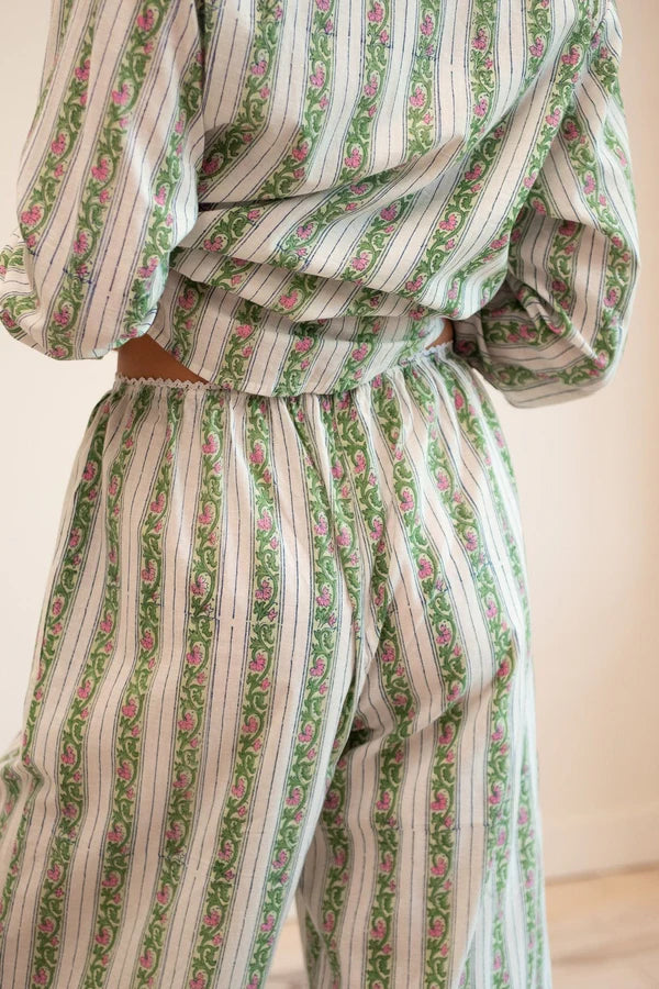 Francine Pant | Sweet Pea Stripe