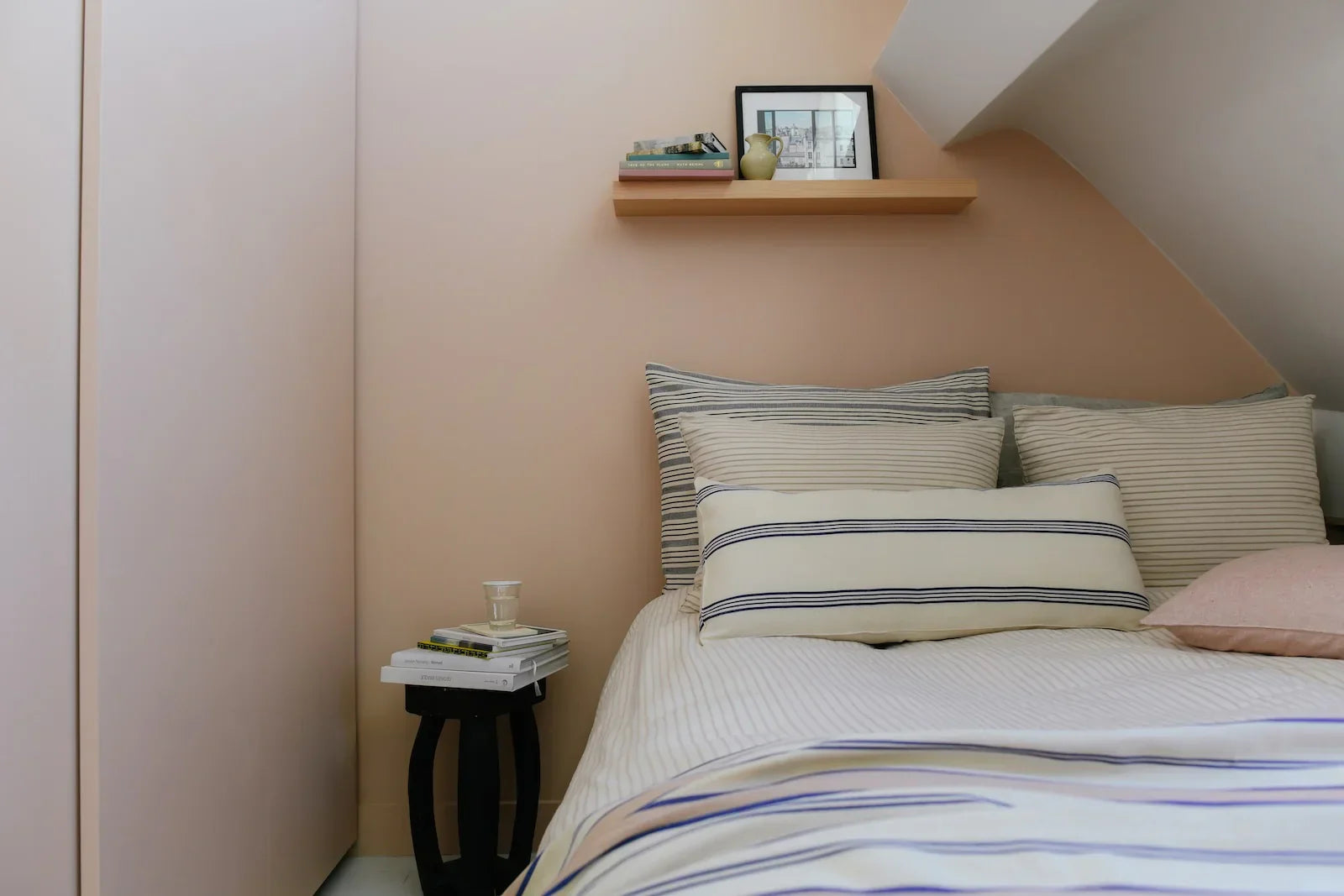 Cotton Woven Long Cushion With Removable Cover