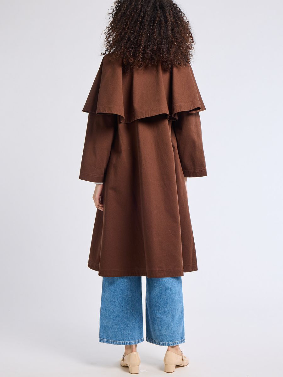 Alina Coat, Chocolate