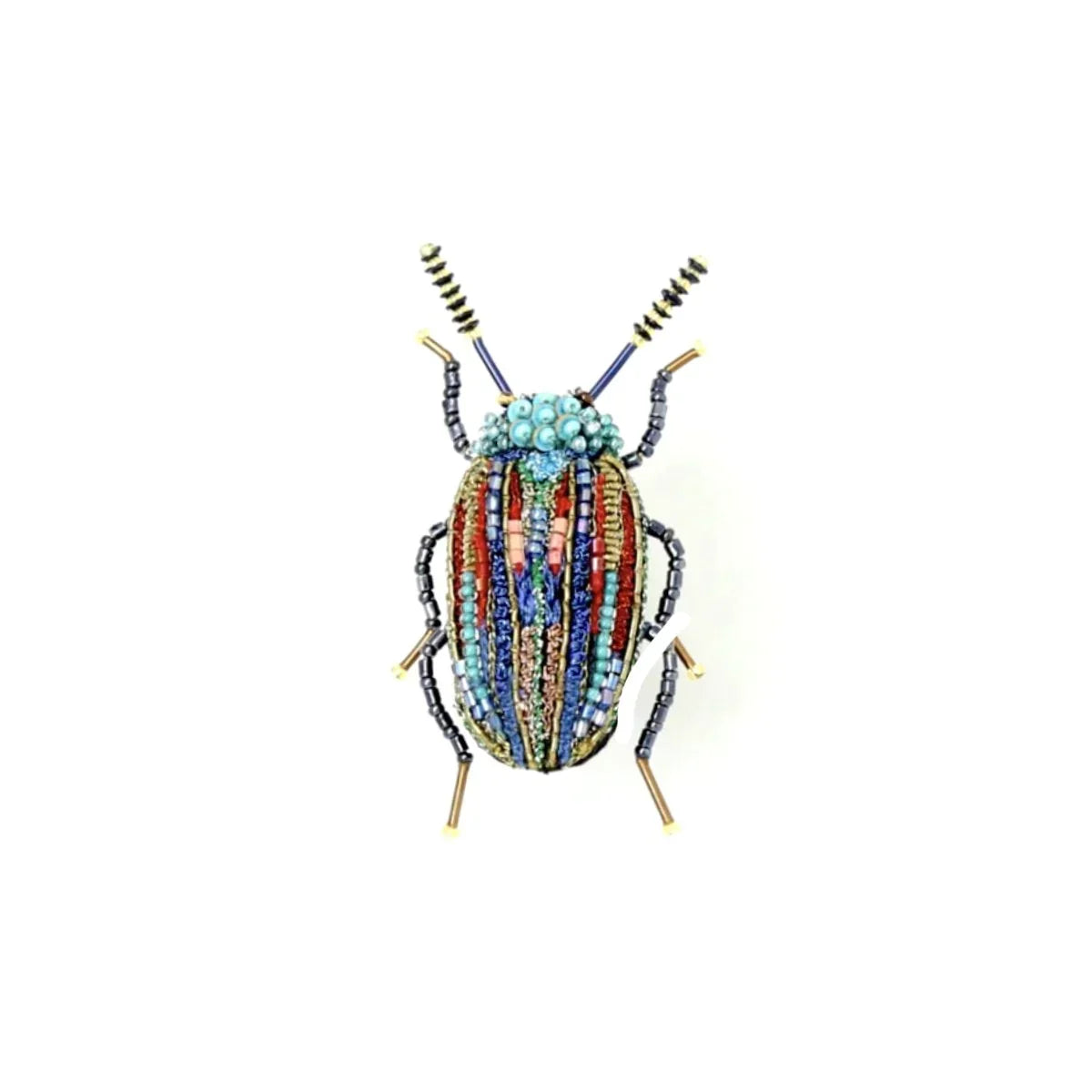 Snowdon Beetle Brooch Pin