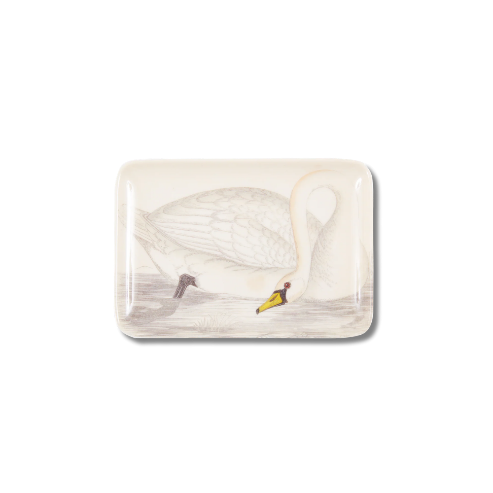 Swan Melamine Valet Tray | Siren Song