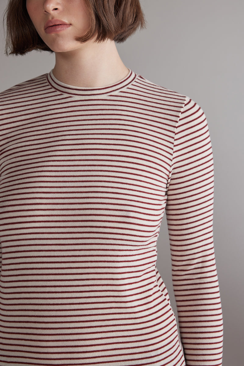 Wool Blend Knit Top