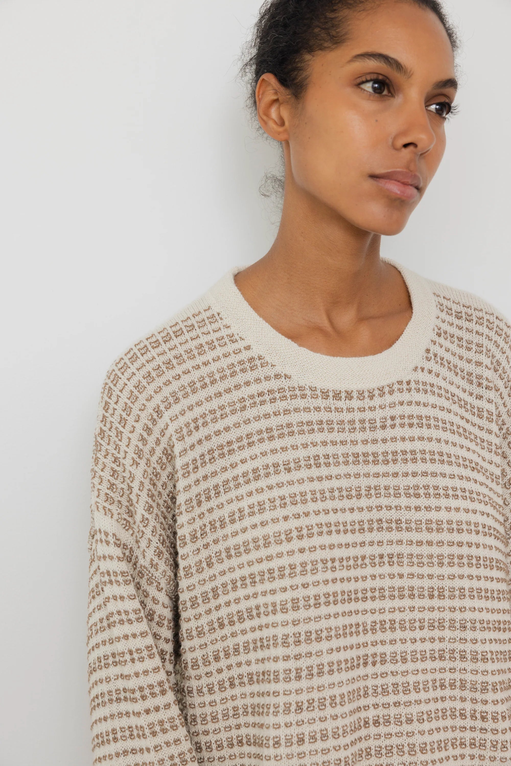 Striped Thermal Sweater