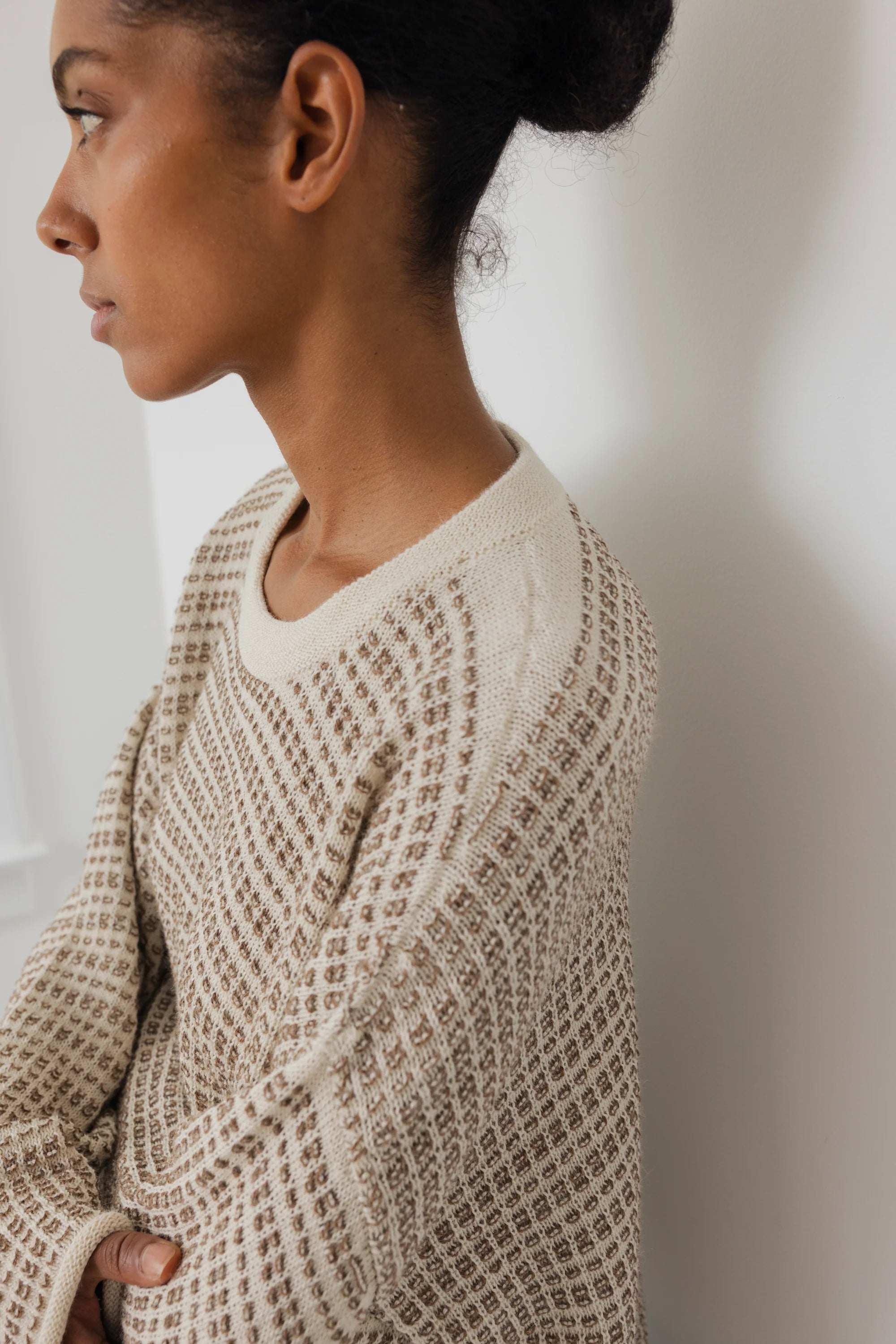 Striped Thermal Sweater