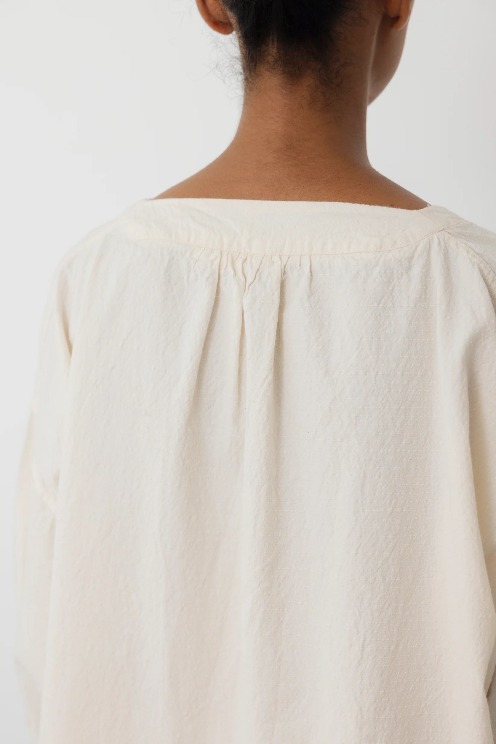 Woven Popover : Natural