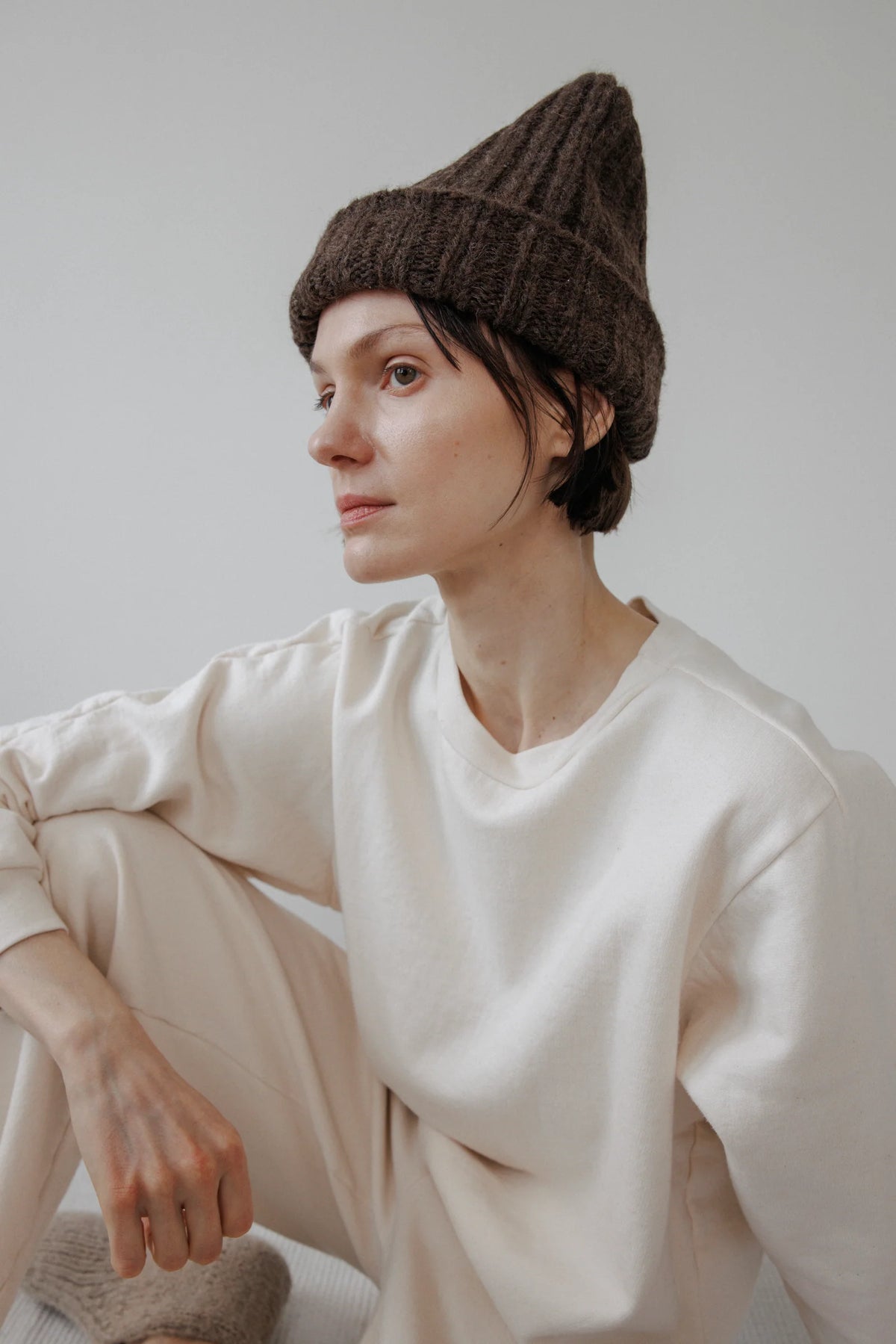 Alpaca Rib Hat