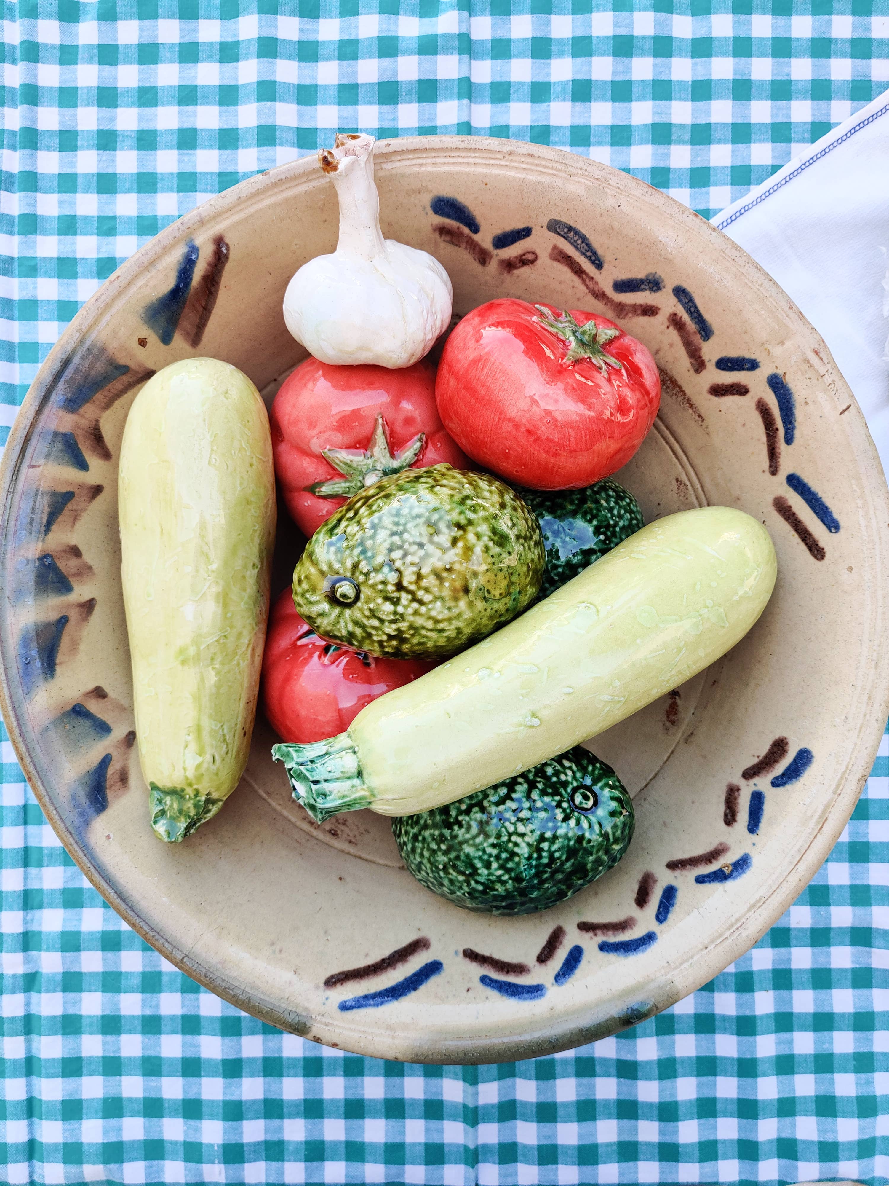 Ceramic tomato