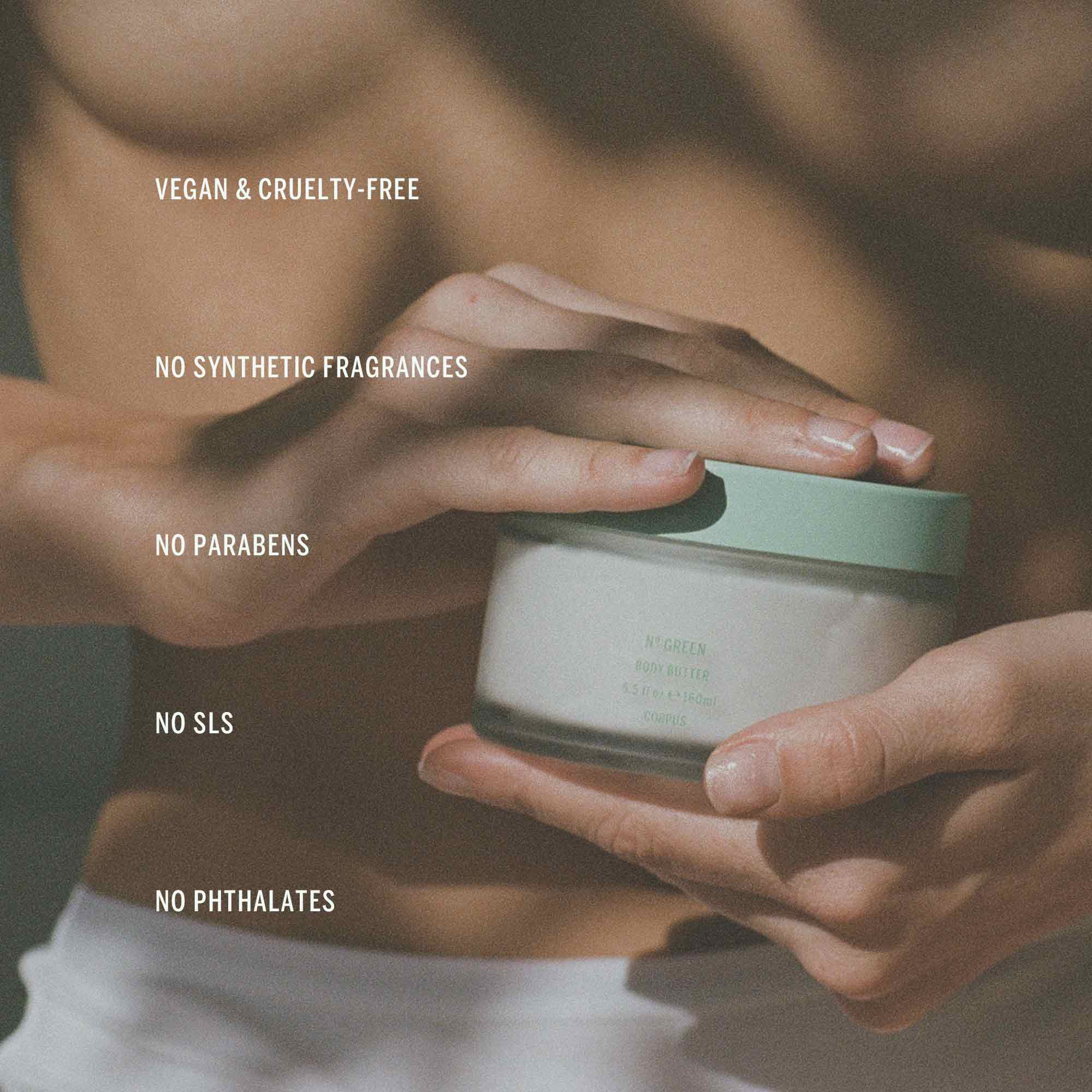 BODY BUTTER: Nº Green (2oz) - Bergamot, Orange Blossom