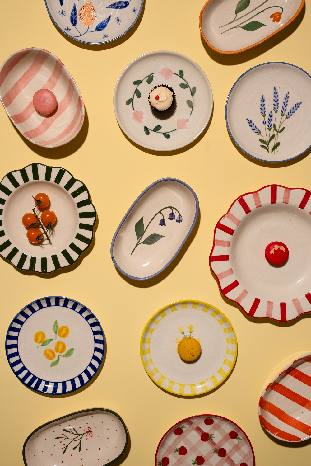 Handmade Ceramic Serving Bowl - Amber