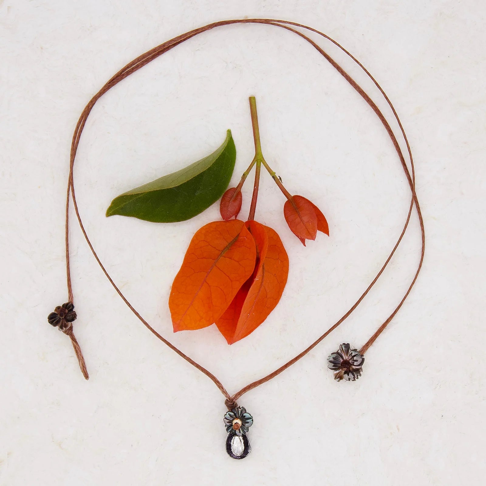 Dainty Polki Diamond Necklace
