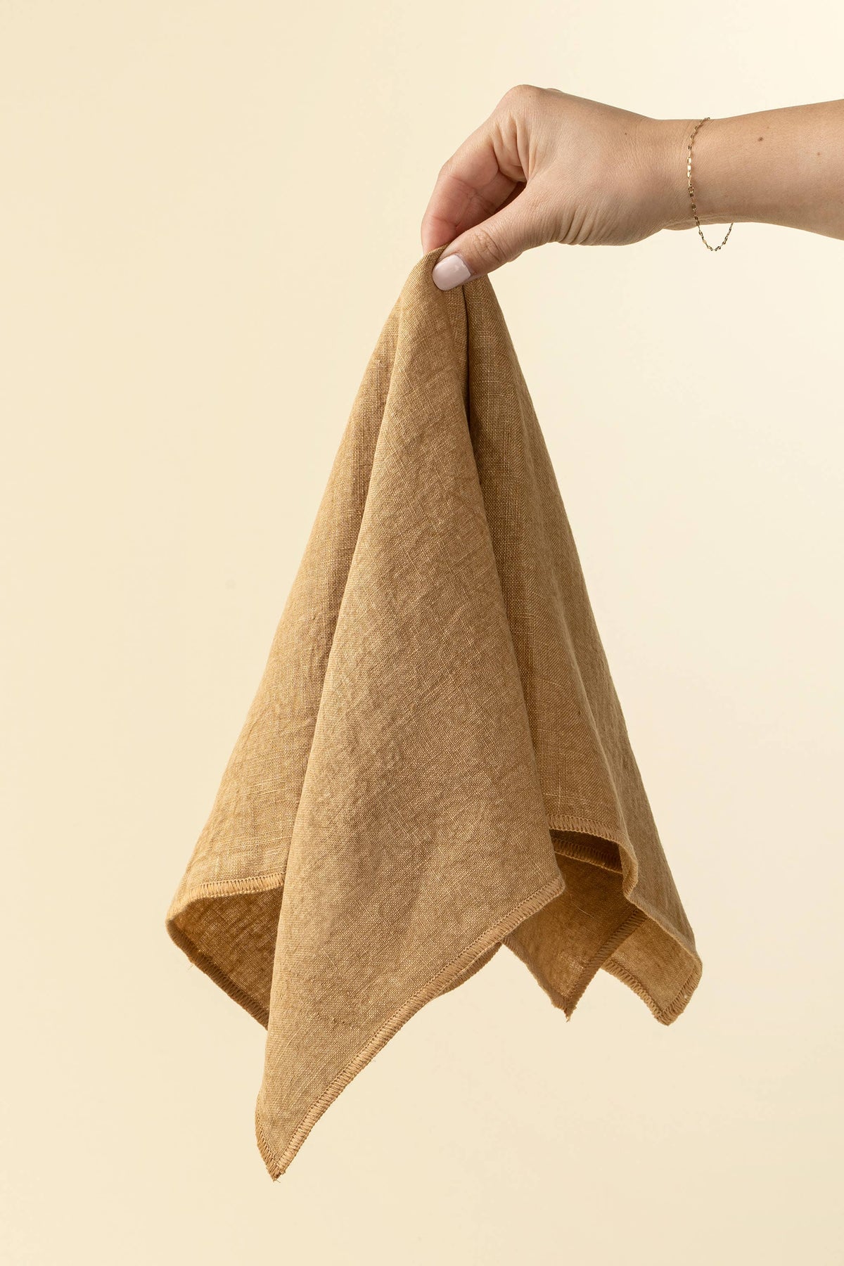 Stonewashed Linen Napkins S/4, Clay