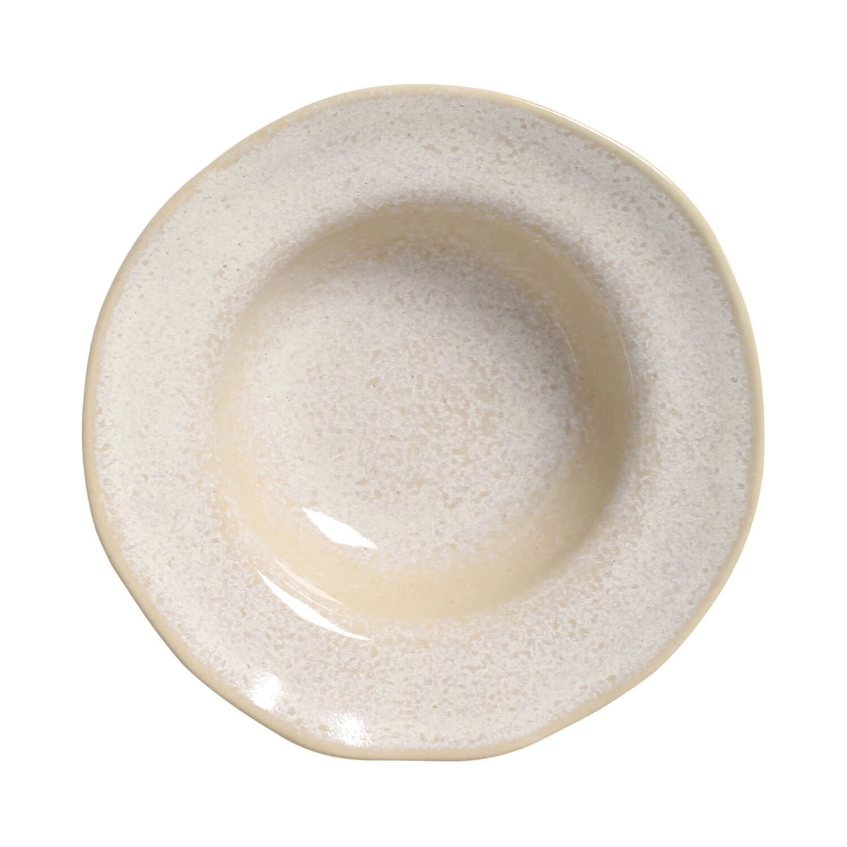 Deep Rim Dessert Plate 7.5”, Latte