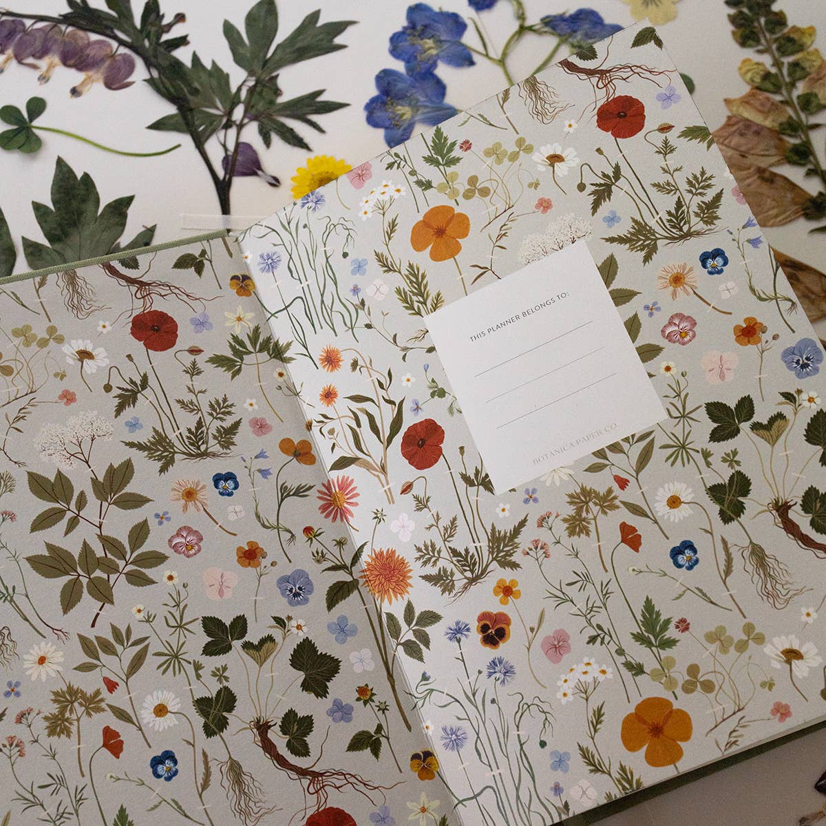 HERBARIUM | LINEN-BOUND UNDATED PLANNER