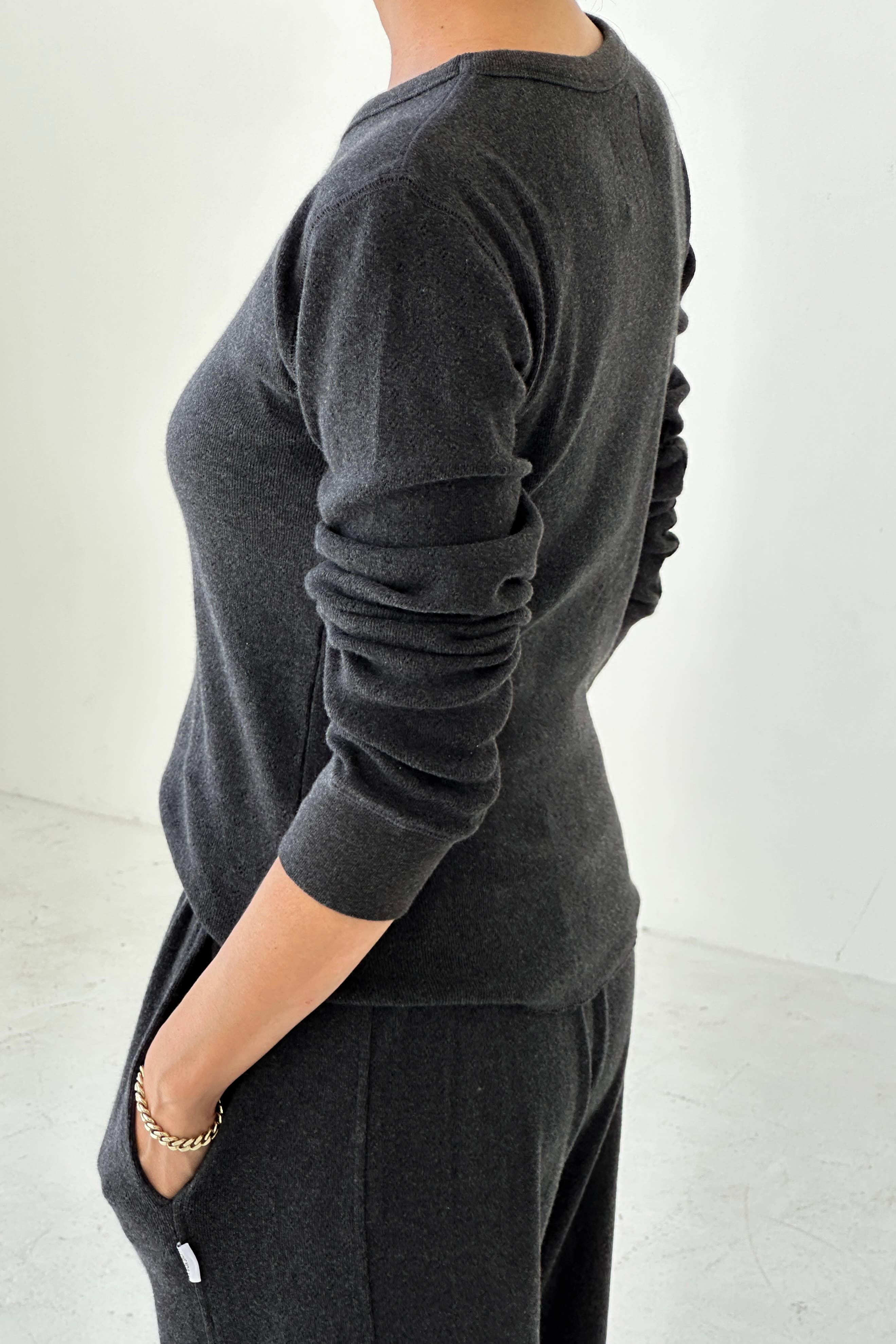 Pointelle Fundamental Tee (2S-2M-1L): RED APPLE