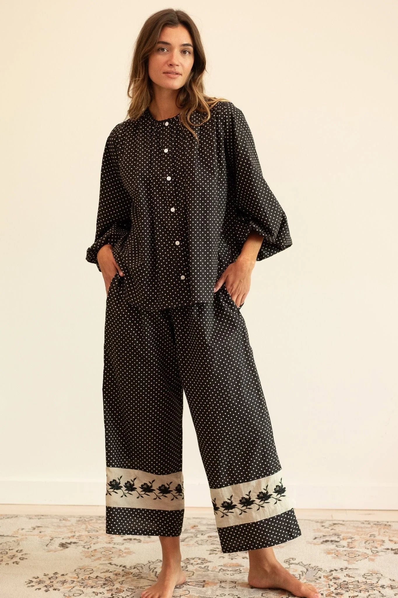 Francine Pant in Polka Dot