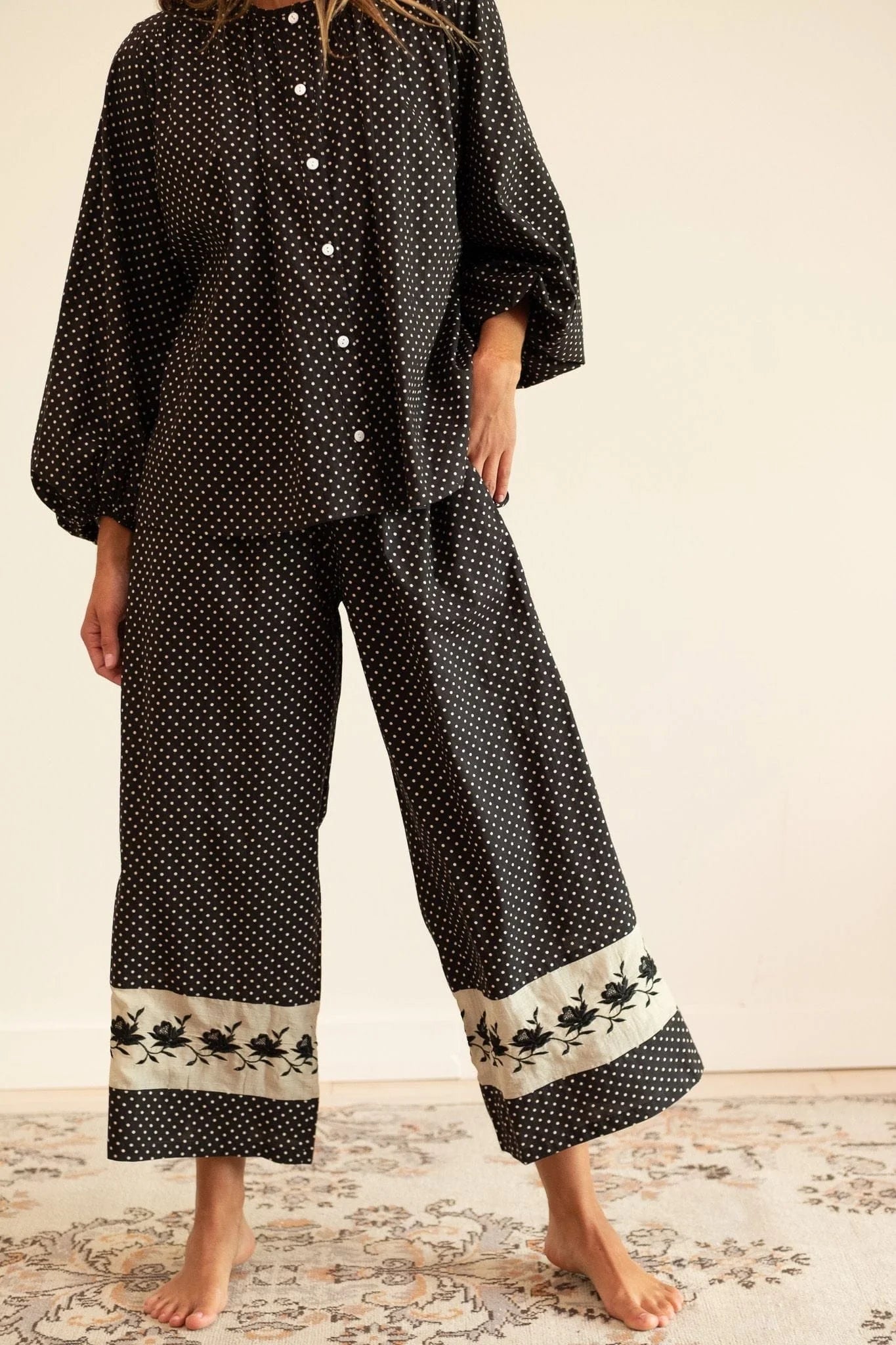 Francine Pant in Polka Dot