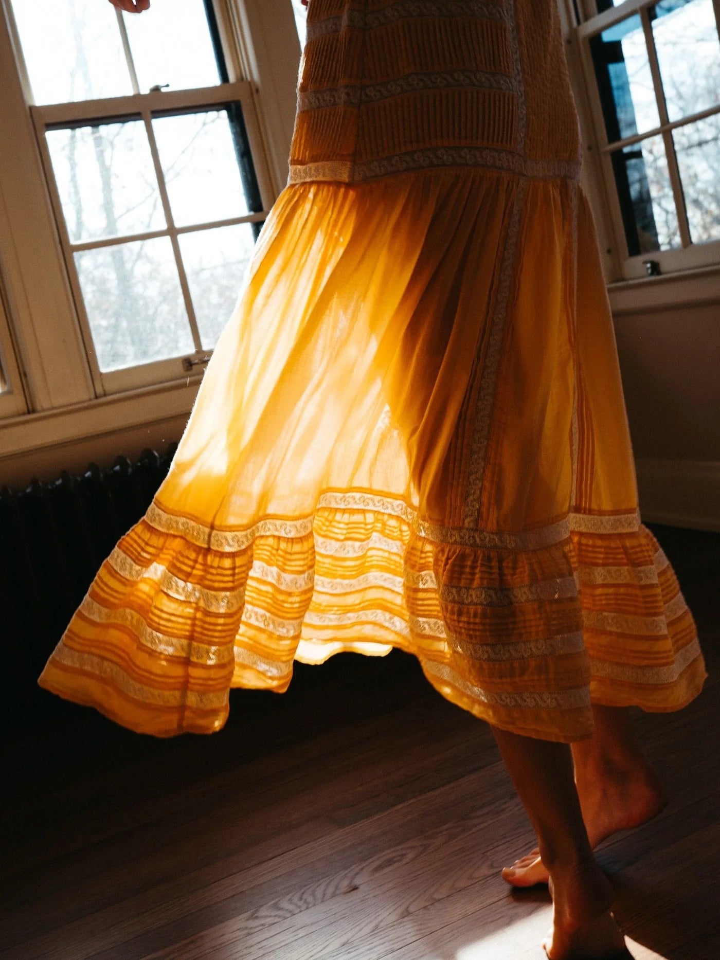 Hana Dress | Apricot