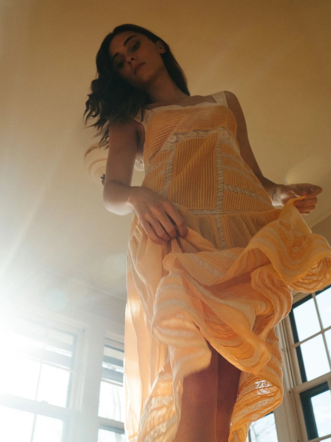 Hana Dress | Apricot