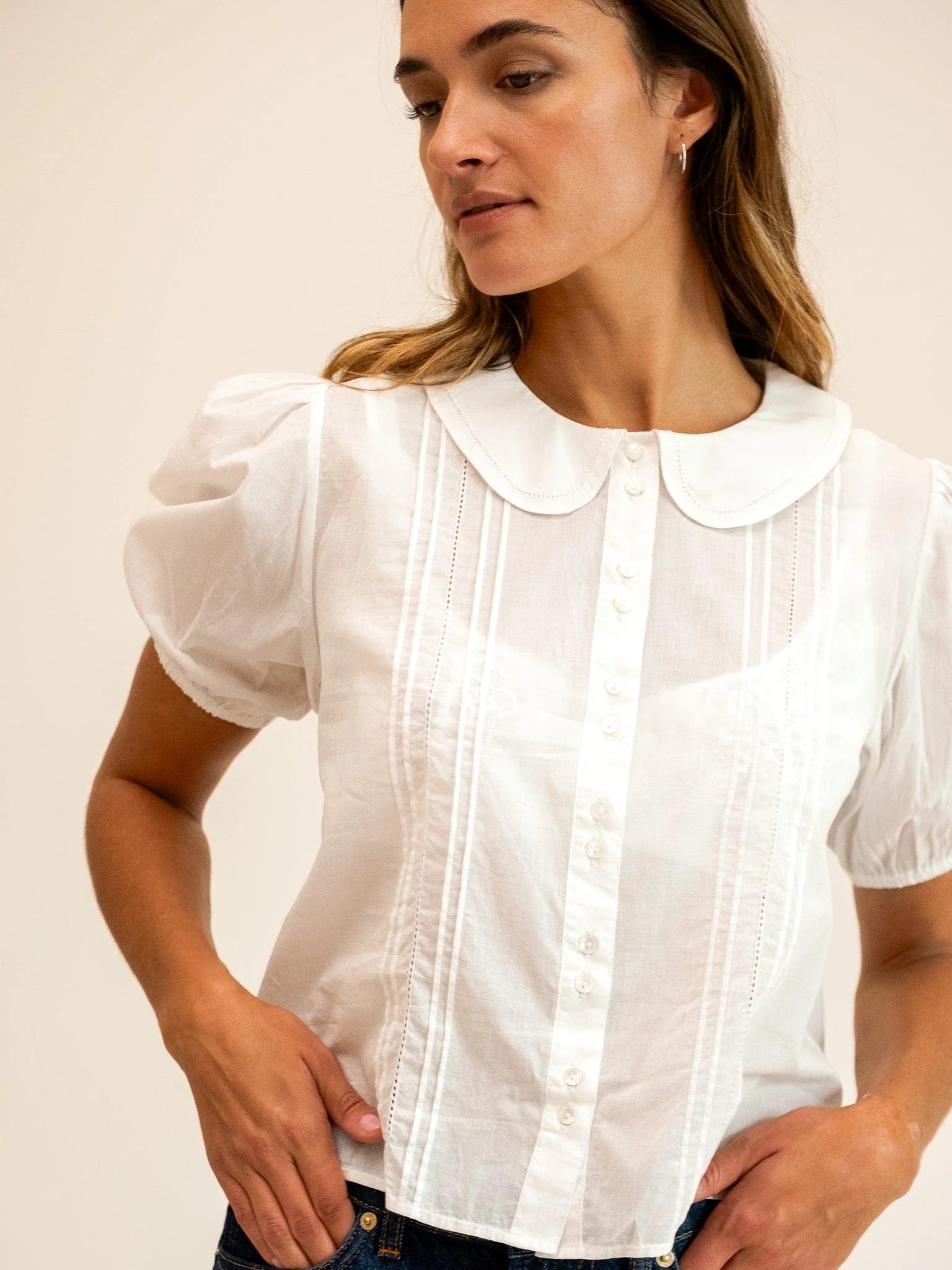 Harriet Top in White