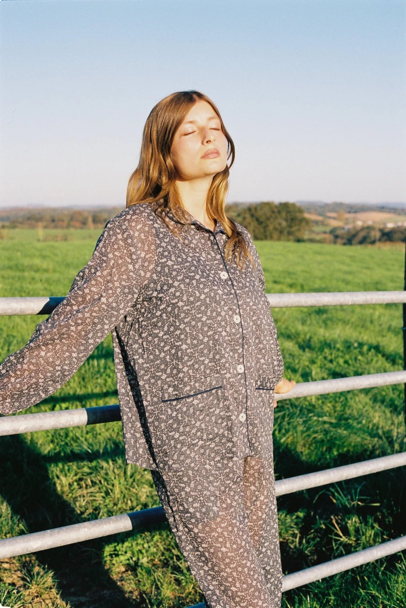 Claudine Marge Blue Pajamas