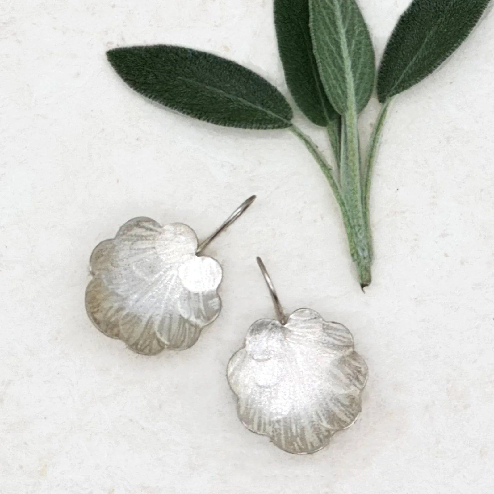 Silver Rain Cloud Earrings